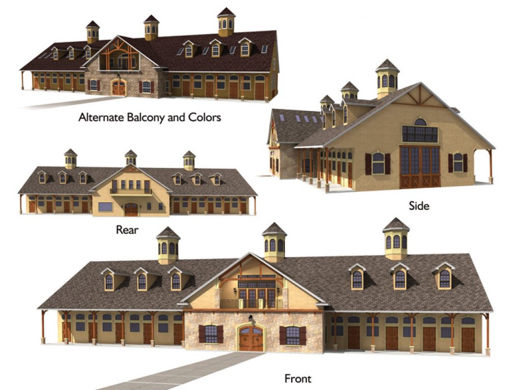 Horse Farm Rendering